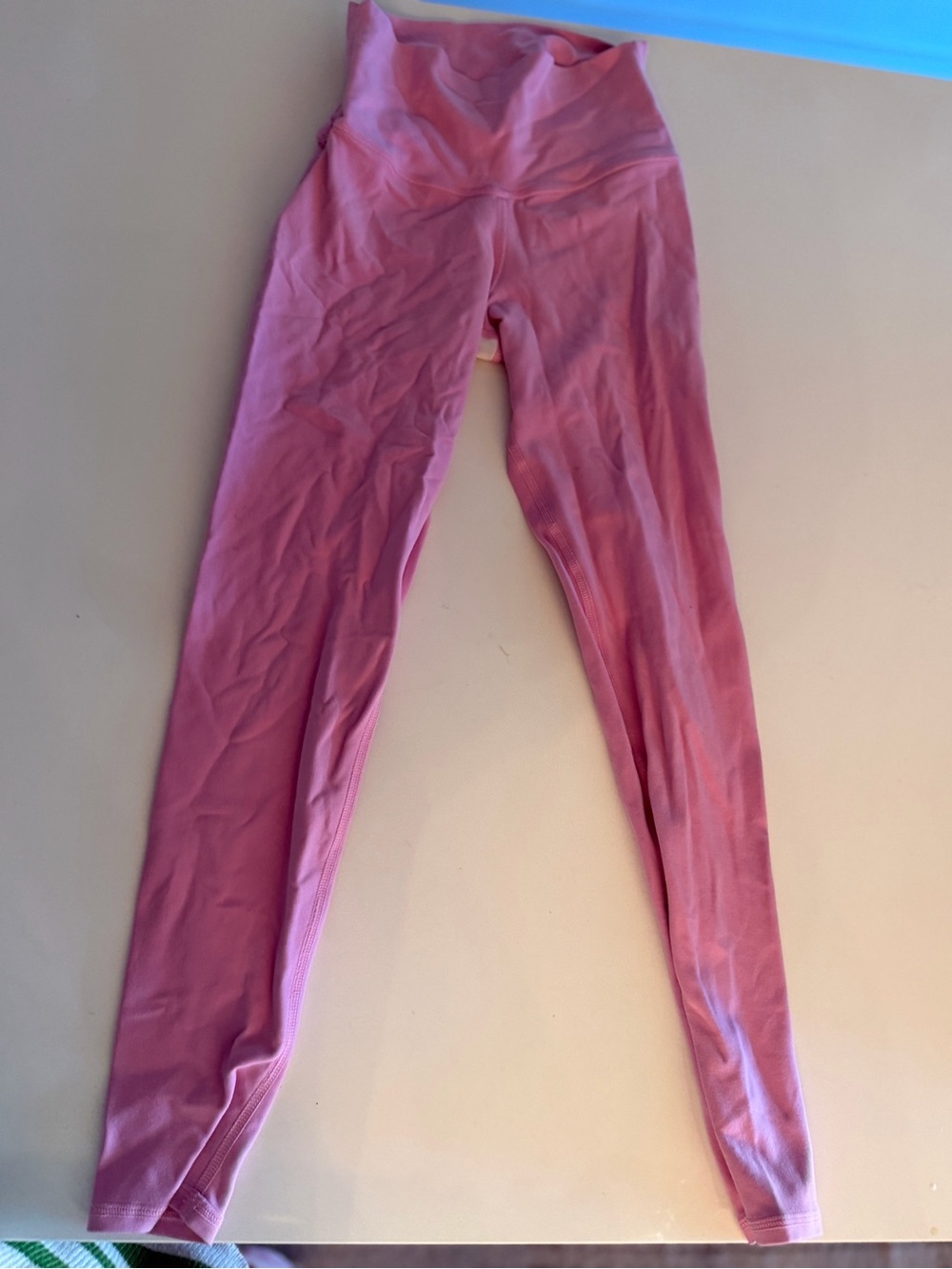 ALO Yoga Mauve-Pink High-Waist Leggings